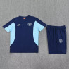 Kit Entrenamiento Manchester City Azul Oscuro 25-26