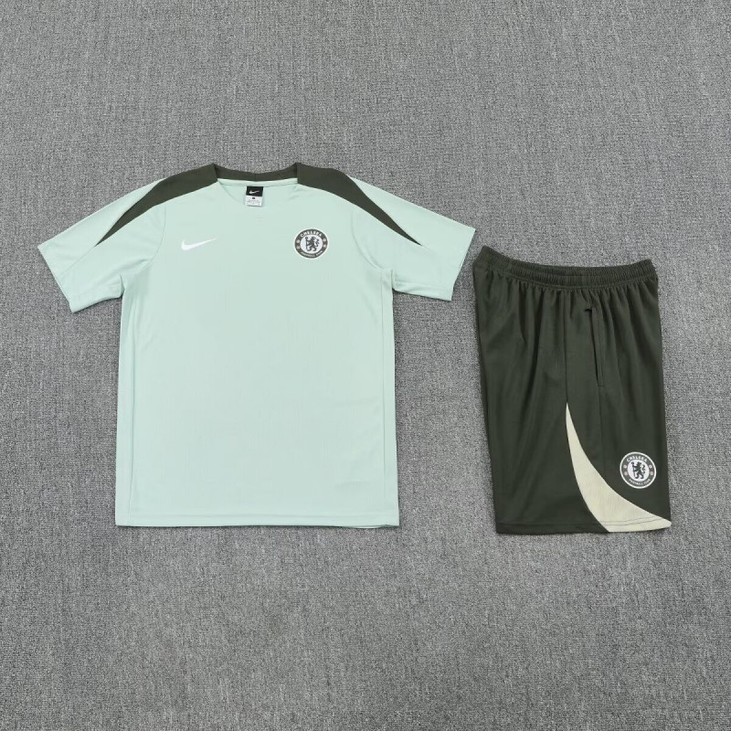 Kit Entrenamiento Chelsea Verde Claro 25-26