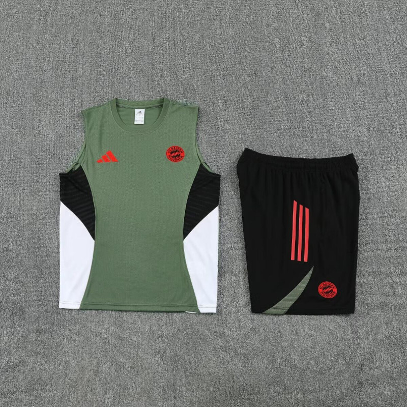 Kit Entrenamiento Bayern Munich Sin Mangas Verde 25-26