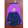 Kit Entrenamiento Barcelona Sin Mangas Morado 25-26