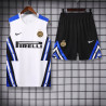 Kit Entrenamiento Inter de Milan Sin Mangas Blanco 25-26