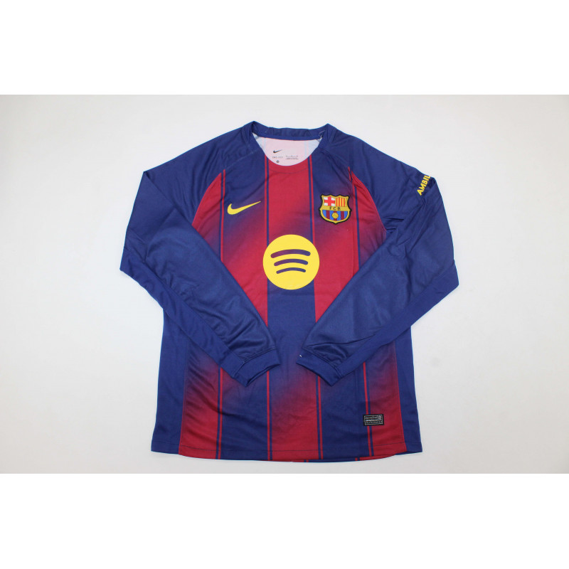 Barcelona Manga Larga Local 25-26