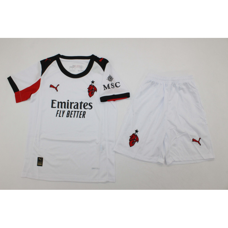 Milan KIT NIÑO Visitante 25-26