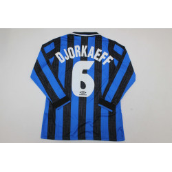 Inter de Milan Retro Manga Larga Local 96-97