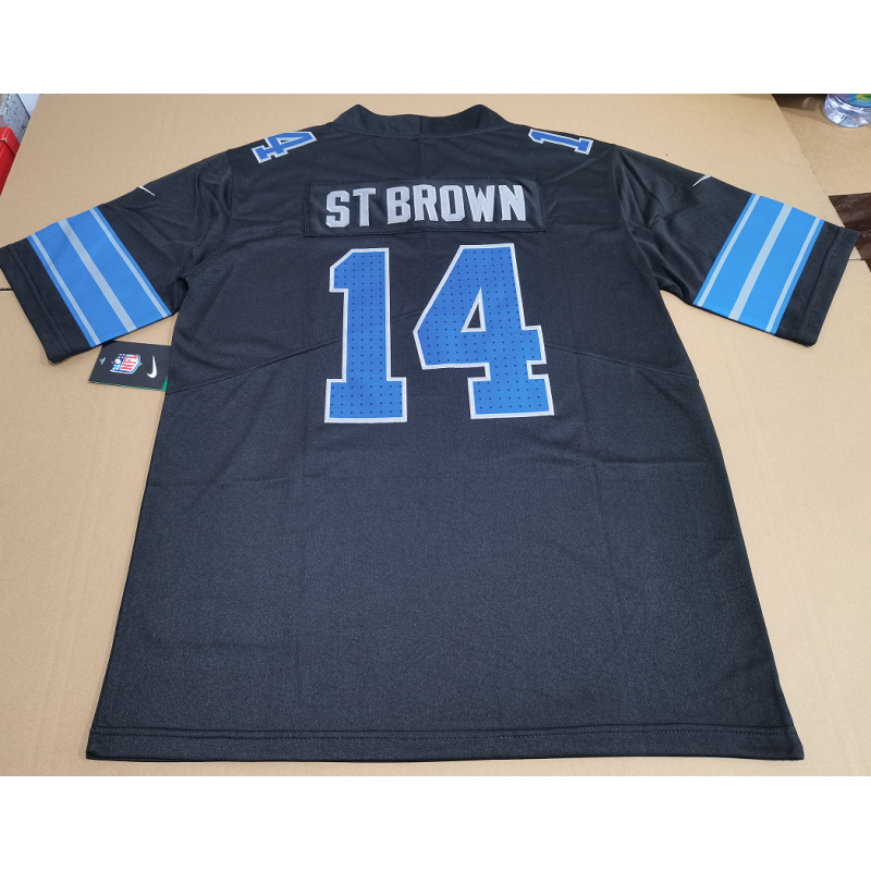 NFL LIONS ST BROWN 14