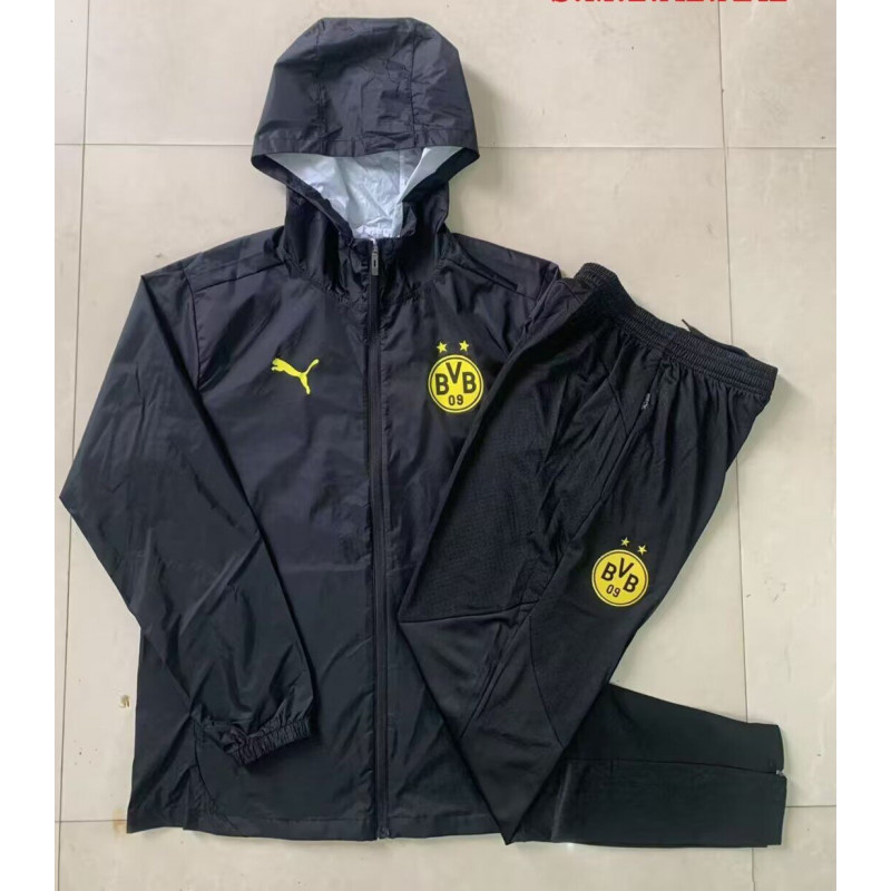 Borussia Dortmund Chandal Cortavientos Negro