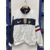 Italia Cortavientos Retro Blanco