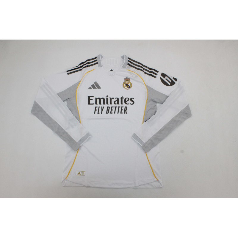 Real Madrid Player Version Manga Larga Local 25-26