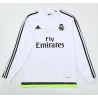 Sudadera Retro Real Madrid Blanca 15-16