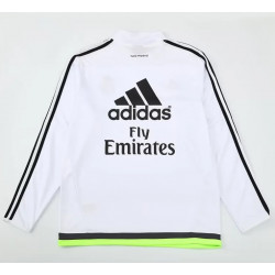 Sudadera Retro Real Madrid Blanca 15-16