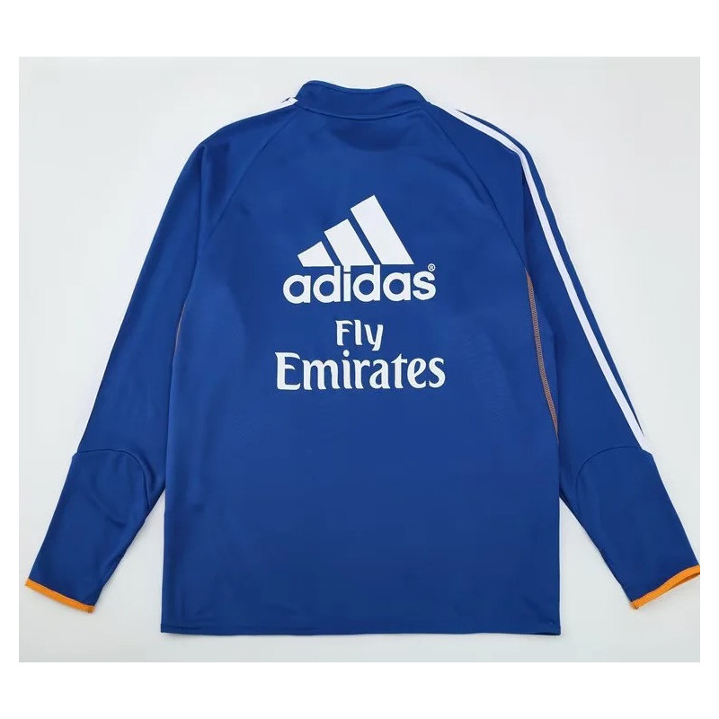 Sudadera Retro Real Madrid Azul 13-14