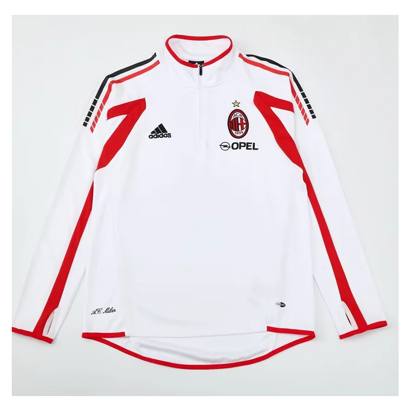 Milan Sudadera Retro Blanca 02-03