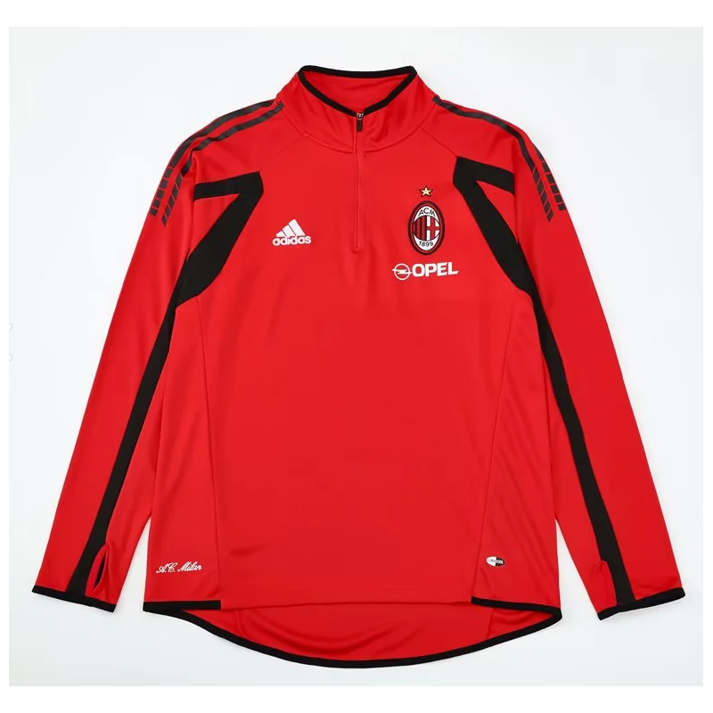 Milan Sudadera Retro Roja 05-06