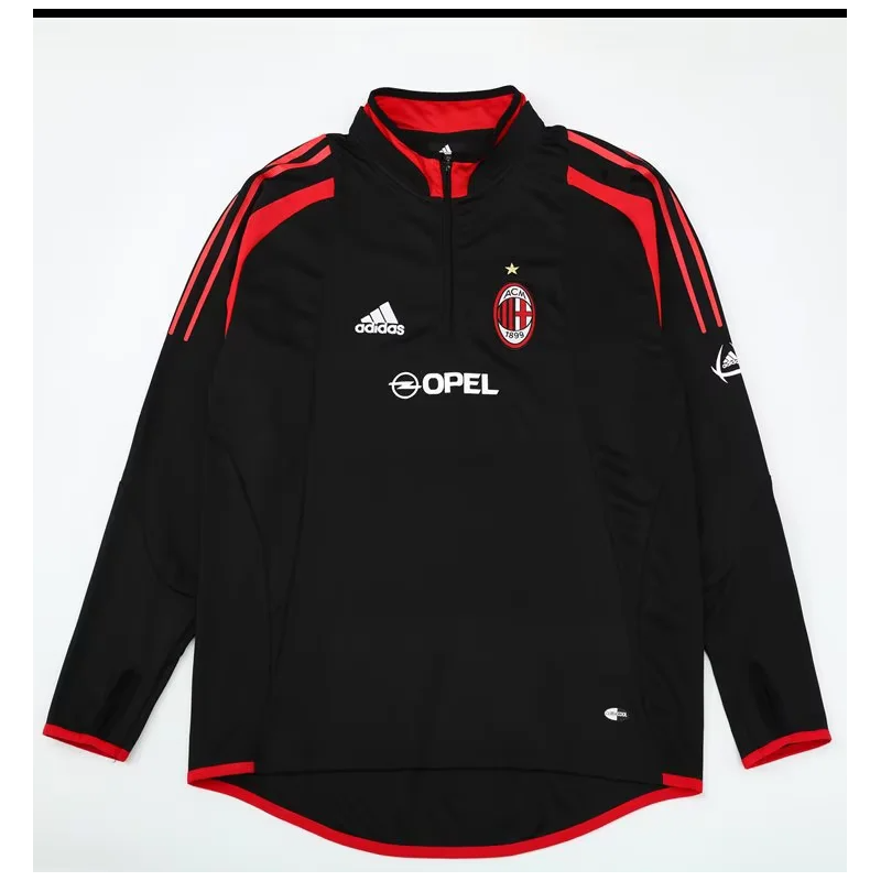 Milan Sudadera Retro Negra 04-05
