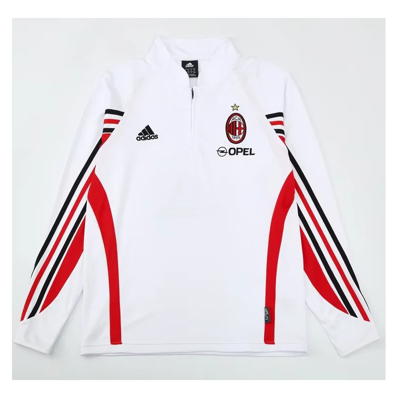 Milan Sudadera Retro Blanca 03-04
