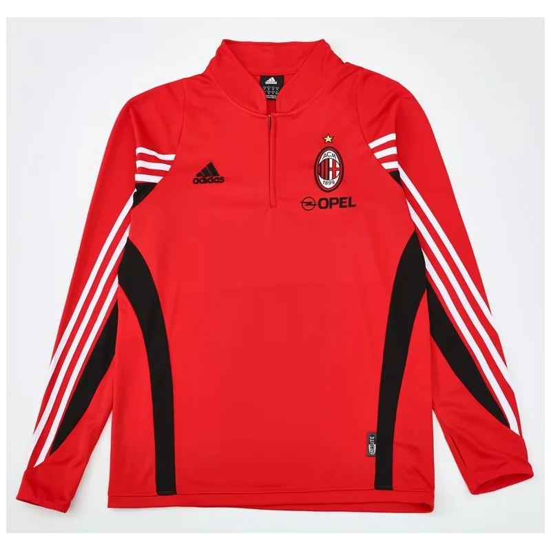 Milan Sudadera Retro Roja 03-04