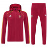 Arsenal Chandal Cortavientos Con Capucha Rojo 25-26