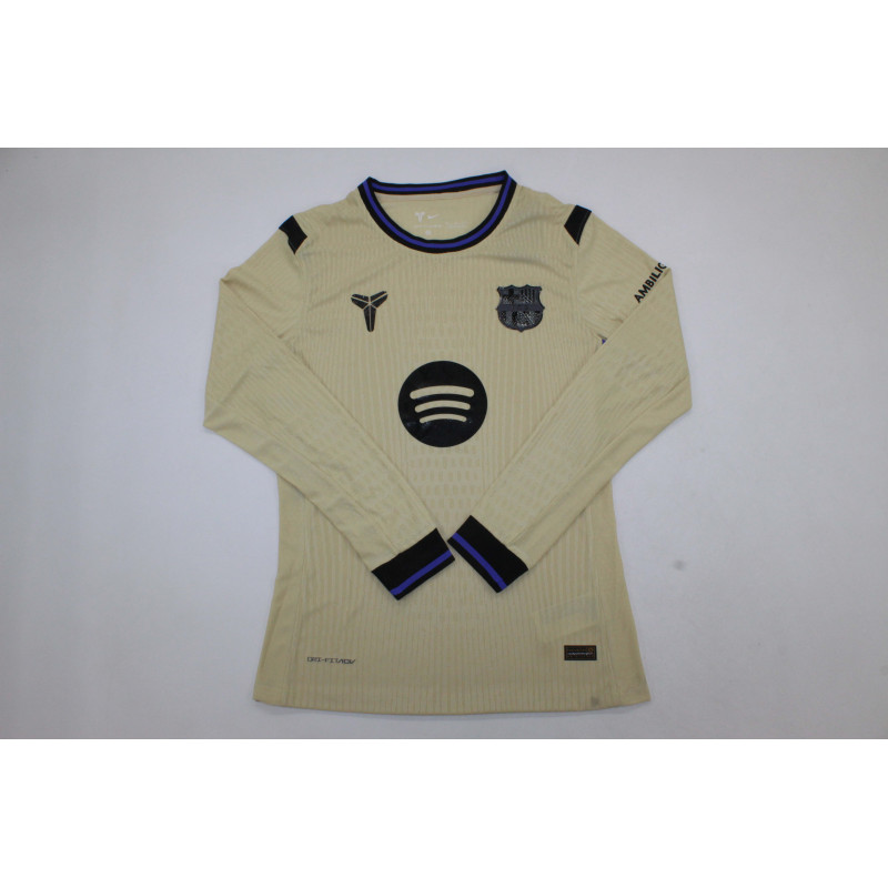 Barcelona Player Version Manga Larga Visitante 25-26