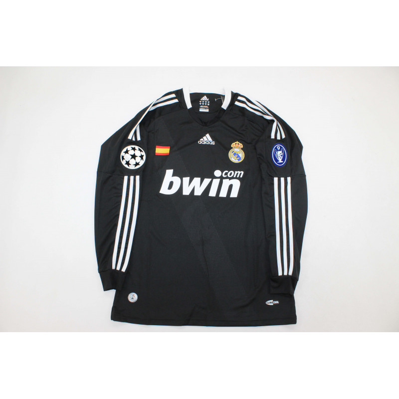 Real Madrid Retro Manga Larga Visitante 08-09