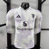 Manchester United Player Version Manga Larga Visitante 25-26