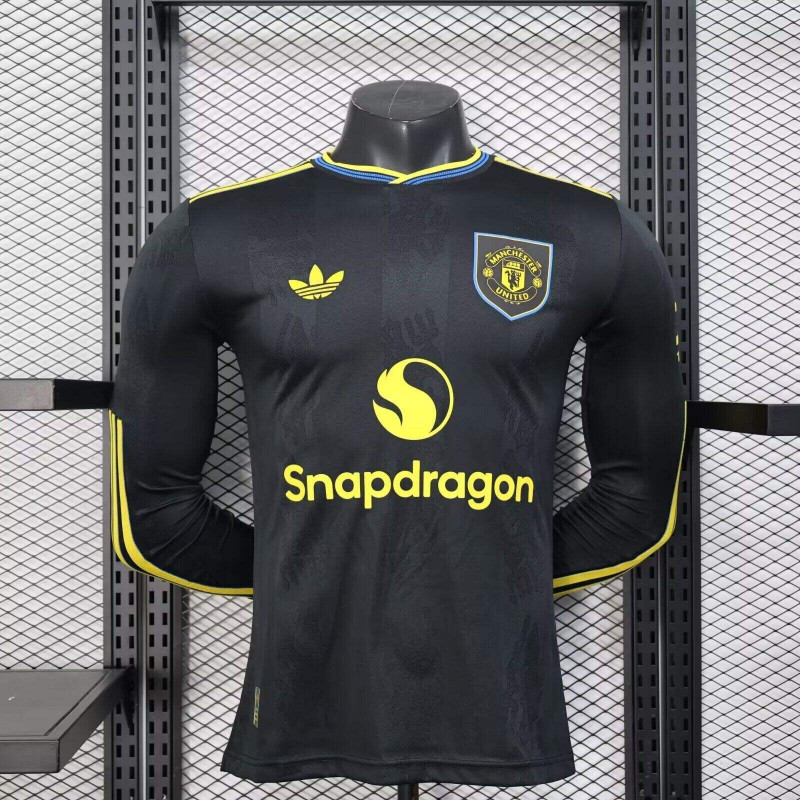 Manchester United Player Version Manga Larga Tercera 25-26