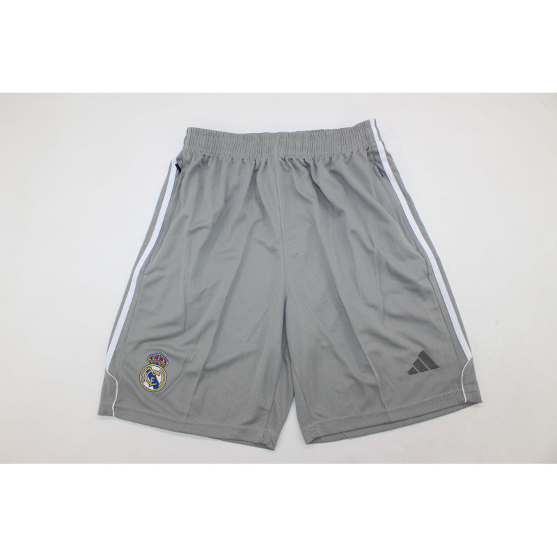 Real Madrid Entrenamiento Pantalon Corto Gris 25-26