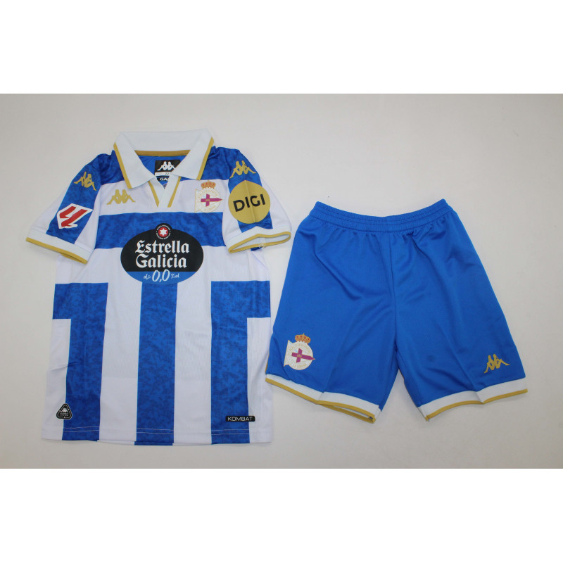 Deportivo de La Coruña KIT NIÑO Local 25-26
