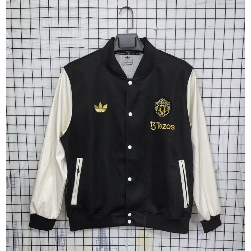 Manchester United Chaqueta Beisbolera Negra