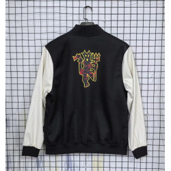 Manchester United Chaqueta Beisbolera Negra