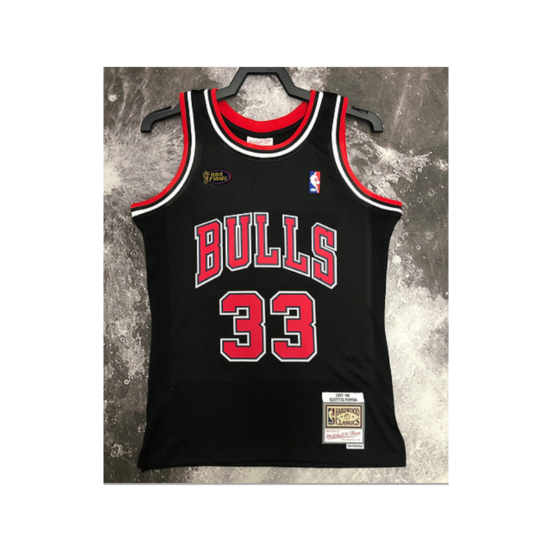 NBA Chicago Bulls PIPPEN 33 Negra