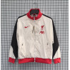 Liverpool Cortavientos Blanco Negro Rojo