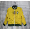 Brasil Cortavientos Retro Amarillo 10-11
