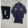Kit Entrenamiento Manchester United Azul Oscuro 25-26