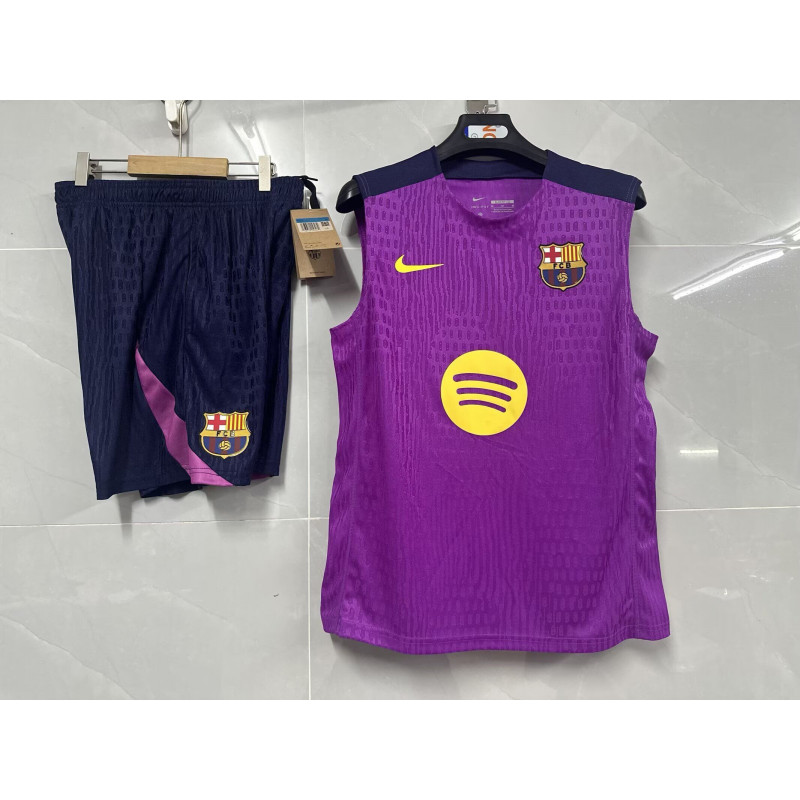 Kit Entrenamiento Barcelona PLAYER VERSION Morado 25-26