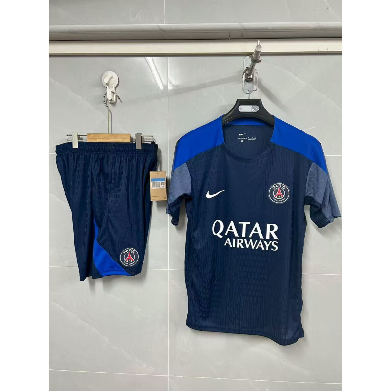 Kit Entrenamiento PSG Player Version Azul Oscuro 25-26