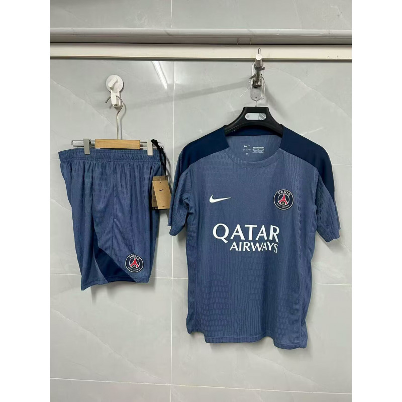 Kit Entrenamiento PSG Player Version Gris 25-26