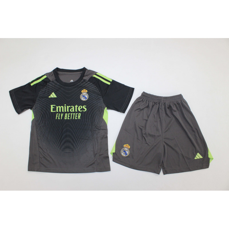 Real Madrid KIT NIÑO Portero Gris 25-26