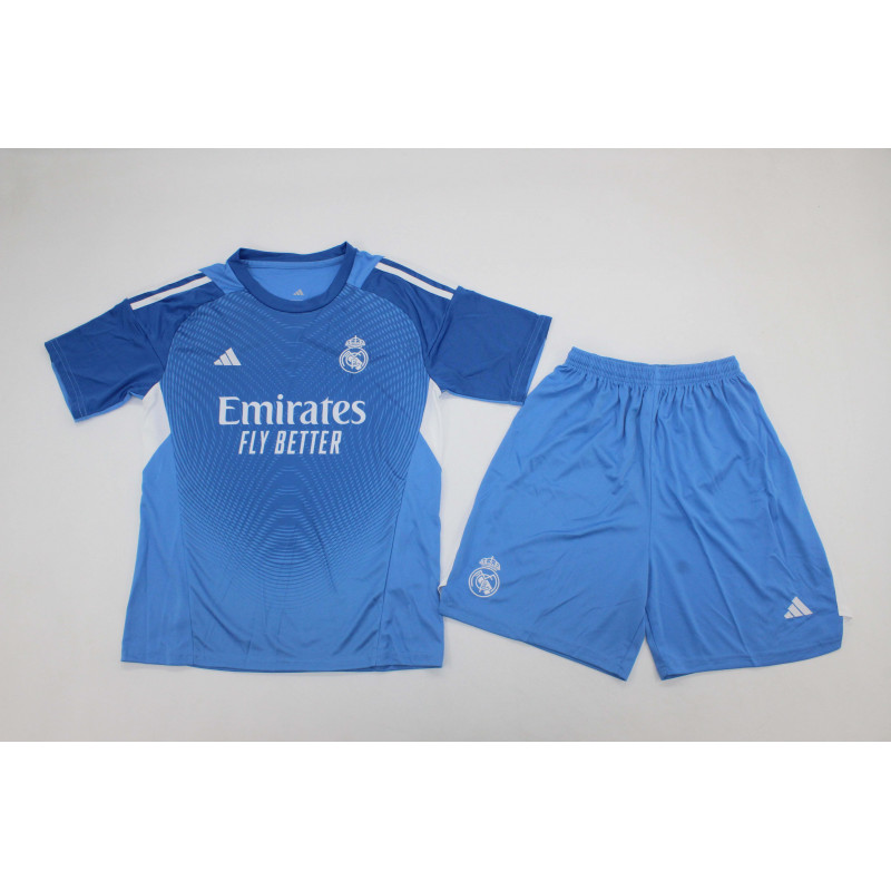 Real Madrid KIT NIÑO Portero Azul 25-26