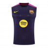 Barcelona Entrenamiento Player Version Sin Mangas Morada 25-26