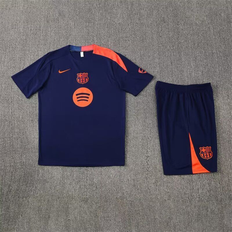 Kit Entrenamiento Barcelona Azul Oscuro 25-26