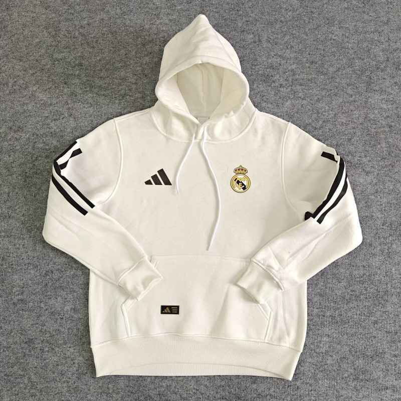 Real Madrid AD Sudadera Blanca