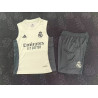 Kit Entrenamiento Real Madrid Sin Mangas Amarillo 25-26