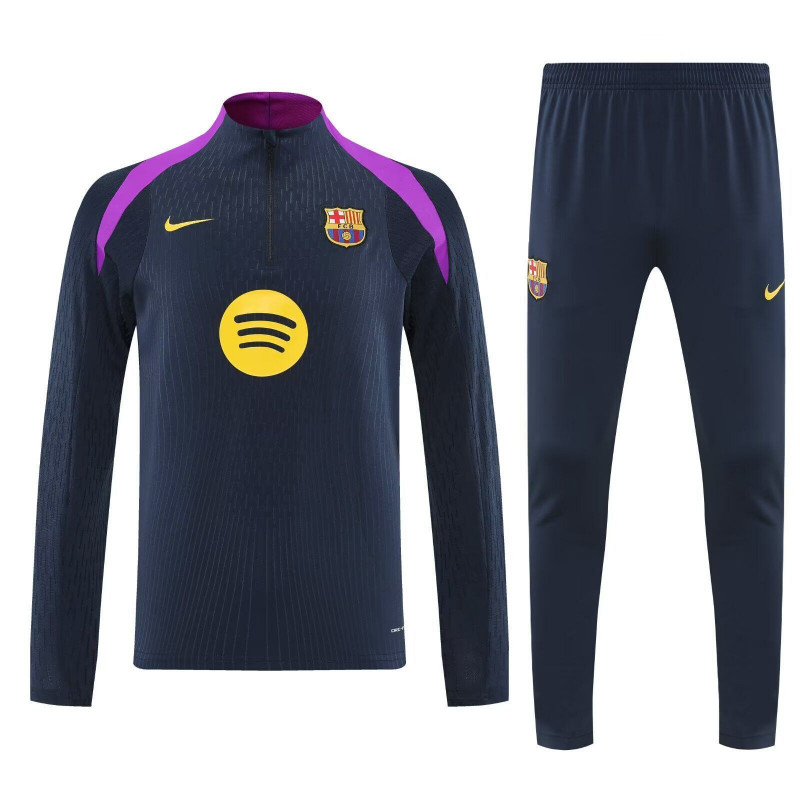 Barcelona Chandal Entrenamiento Azul Oscuro Morado 25-26