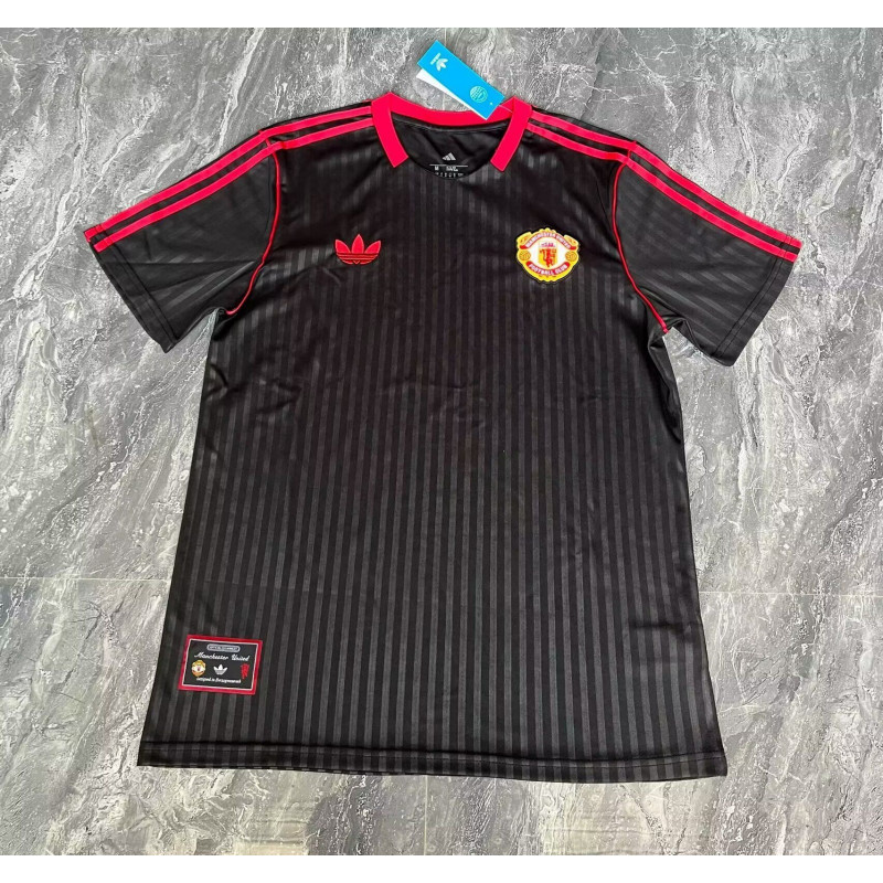 Manchester United Icon Azul Negra 25-26