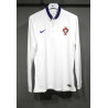 Portugal Retro Player Version Manga Larga Visitante 2014