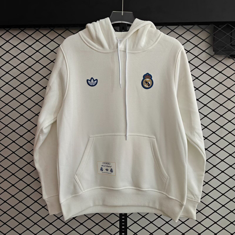 Real Madrid Sudadera Icon Blanca