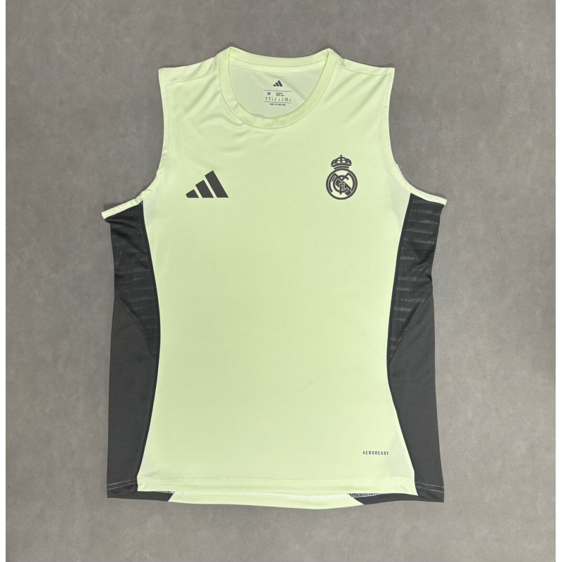 Real Madrid Entrenamiento Sin Mangas Verde 25-26