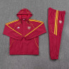 Arsenal Chandal Cortavientos Con Capucha Rojo 25-26