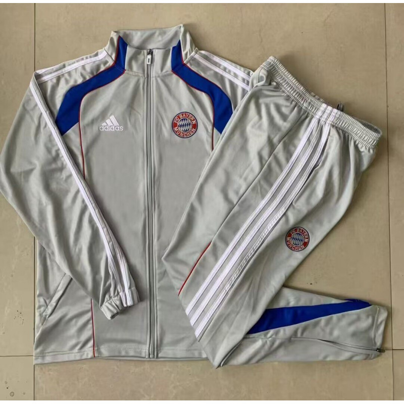 Bayern Munich Chandal Gris Retro 25-26