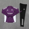 Manchester United Chandal Entrenamiento Morado Negro 25-26
